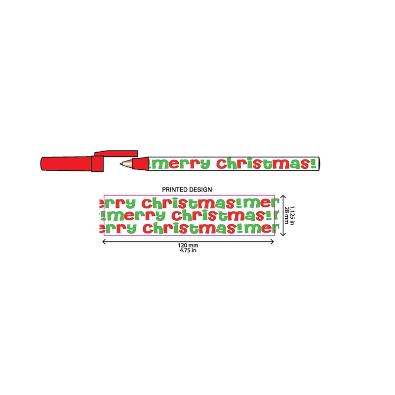 Fun Express Holiday Characters Stick Pen Assortment - 24 Pack