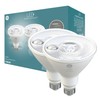 GE LED+ Motion Sensor LED Light Bulbs, 15W, PAR38 Outdoor