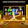 LED Note Board with 7 Colors, 12"x8" Lumiboard Led Drawing