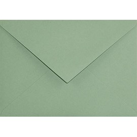 Netuno 100 Green Envelopes DIN C6 114 x 162 mm 120 g Keaykolour Matcha Tea Green Envelopes Eco Envelopes Elegant for Invitation Cards Birthday Cards Wedding Cards Green Envelope