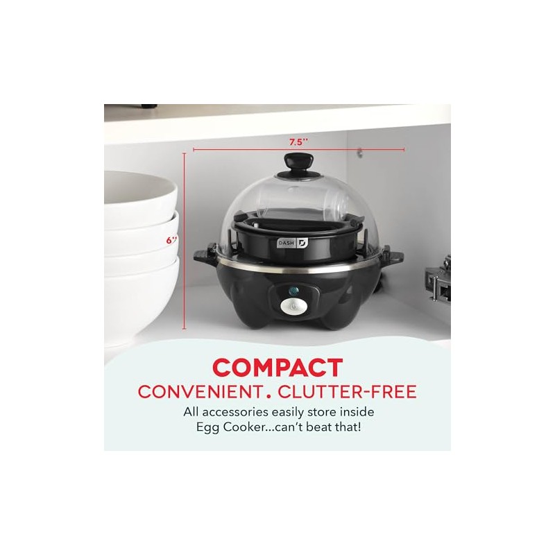 Dash Rapid Egg Cooker - Boiler, Poacher & Steamer -
