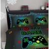 T&A Textiles and Hosiery Ltd Children Gamer Gaming Duvet Quilt
