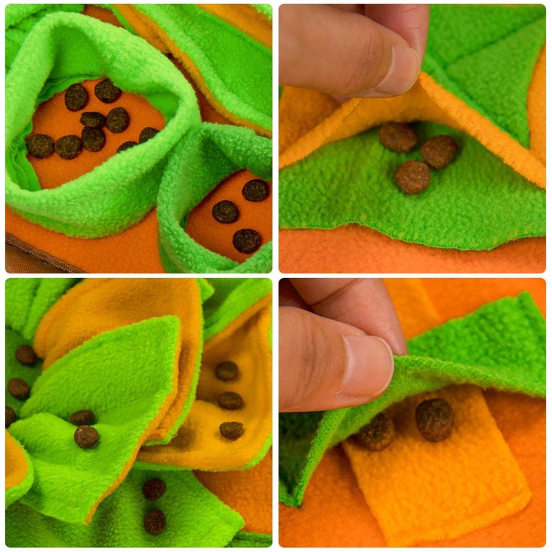 AWOOF Snuffle Mat for Dogs, Dog Cats Nosework Feeding Mat,