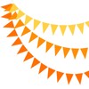 PATIKIL 49ft Pennant Banner Flags, Felt Fabric Pennant Flags String