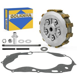 Clutch Assembly & Clutch Pusher Kit Compatible with Yamaha Banshee 350 YFZ350 1987-2006 RZ350 1984-1985