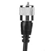 M Connector Antenna UV DualBand Shark Fin High Gain Suction