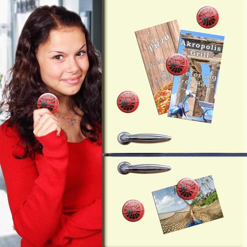 Magnets Railway Wheels Set of 6 Decorative Gift Set Fridge