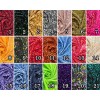 ice fabrics Emma Embroidery Stretch Velvet Sequin Fabric By The