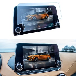 GFJNFG 2025 Sentra Screen Protector Compatible with 2020-2023 2024 2025 Nissan Sentra SR SV 8 Inch Touchscreen Sentra Accessories 9H Hardness HD Tempered Glass Protective Film Anti-Scratch
