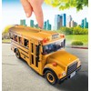 Playmobil School Bus with Accessories and 4 Figures