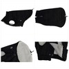 Lovelonglong Waterproof Fleece-Lined Winter Vest for Dogs Button Style Dog