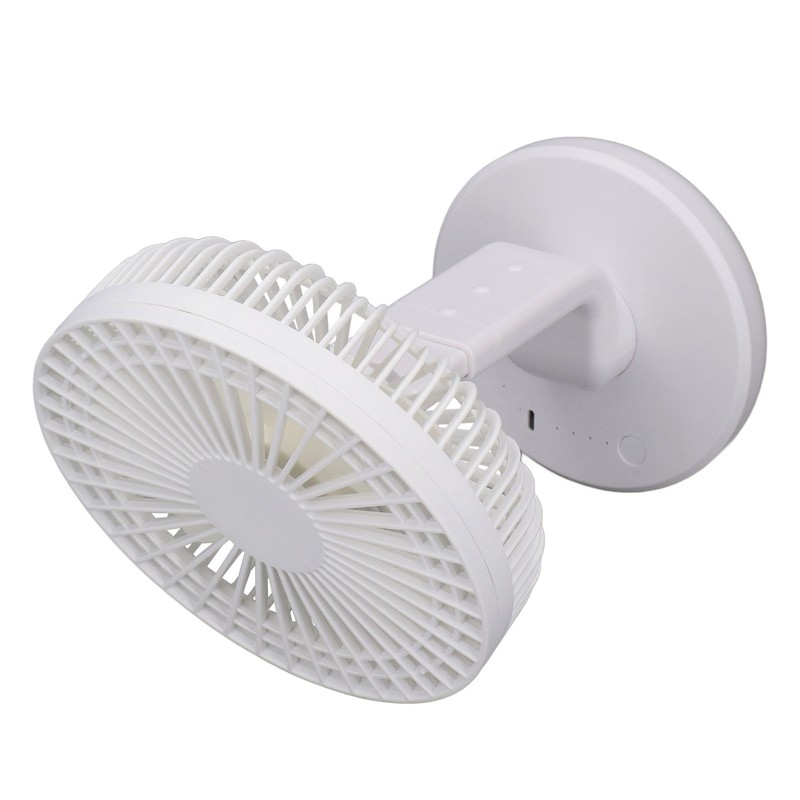 Small Desktop Fan USB Charging Adjustable Wind Speed 30 Degrees