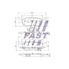 FAST FT29042 Brake Pads