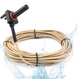 WMWUJ GLX-PC-12-KIT Pool Temperature Sensor Thermistor with 15 Feet Cable Water/Air/Solar Temperature Sensor Kit for Hayward Salt Chlorination Systems