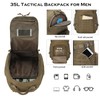 W WINTMING 35L Tactical Backpack for Men Heavy Duty Military
