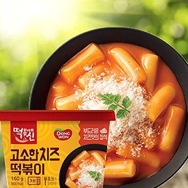 [Dong Won] God of Topokki Bowl Cheese Hot& Spicy Sweet & Spicy (120g/each) (Sweet & Spicy, 5)