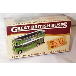 atlas editions Southdown Bristol Lodekka FS Bus vehicle 1:76 scale diecast model