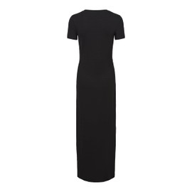 Name It Women's Vmava Lulu SS Ancle Dress Ga Petite, black