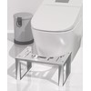 Stainless Steel Toilet Stool， Durable, Easy to Clean, and Comfortably