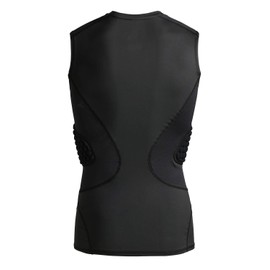 CoolOMG Youth Baseball Padded Shirt Kids Chest Protector Rib Heart Guard Sternum Protection for Football Softball Lacrosse Goalies XS