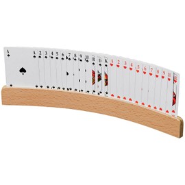 Philos 6693 - Spielkartenhalter, aus Holz