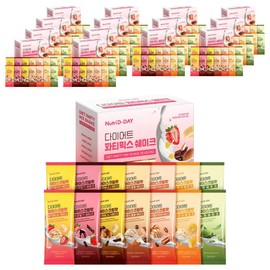 Nutri-D-Day Diet Party Mix Shake 7-piece set, 350g, 15 sets / 뉴트리디데이 다이어트 파티믹스 쉐이크 7종 세트, 350g, 15세트