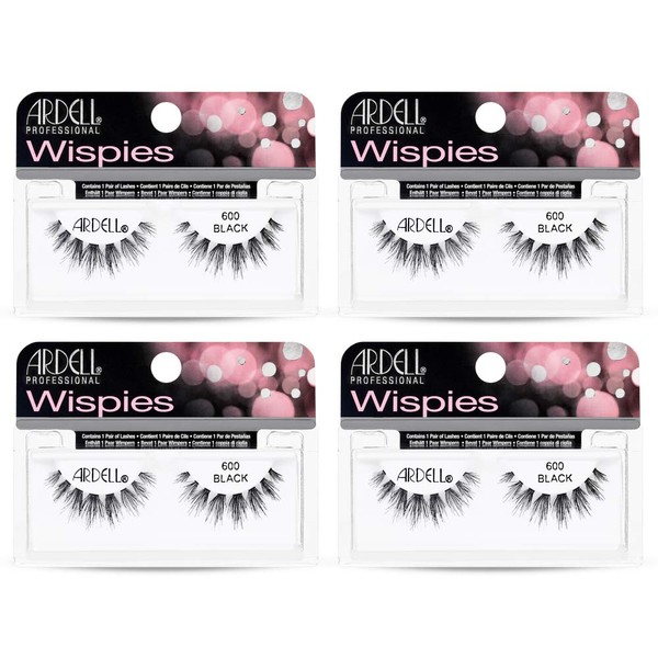 Ardell - False Eyelashes Wispies Cluster 600 (4 Pack)