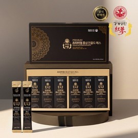 e강개상인 프리미엄 홍삼진골드에스(10g x 36포) 6년근 흉내 낼 수 없는 맛 eKang Gae Sang In Premium Red Ginseng Jinkgold S (10g x 36 packs) 6-Year-Old Unmatched Flavor