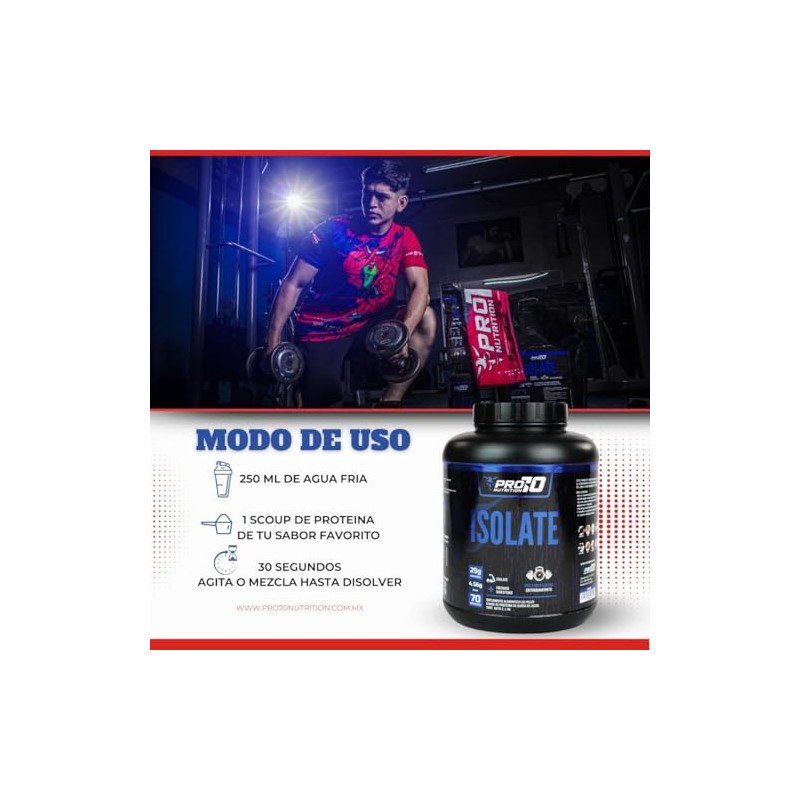 Pro Performance Nutrition Isolate Whey Protein Suplemento Nutricional Proteína Aislada