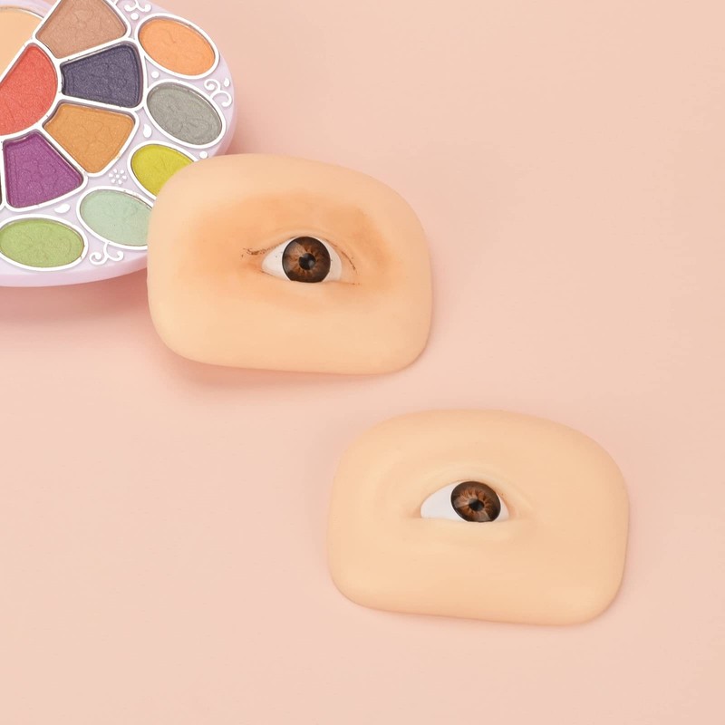 zalati Eye Makeup Practice Board 1 Pair Eye Simulation Model