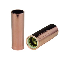 SÜA - MIG Nozzle - Compatible with Lincoln/Magnum 100L & Tweco Mini #1 Guns - Size: 5/8'' - Model: 21-62 - (2 PACK)