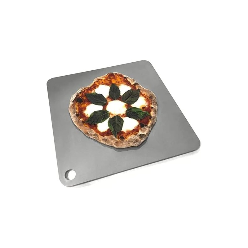 ThermiChef 16" by 16" Pizza Steel (1/4" Thickness) - Multipurpose