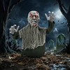 Halloween Decorations Outdoor Ground Zombie Decor, Animated Yard Prop