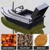 HEVMEVENI RC Fishing Bait Boat with 2 x 5200mAh Batteries