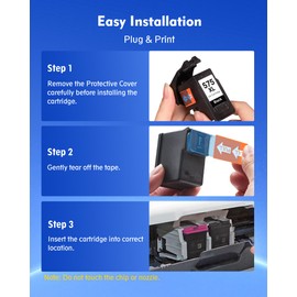 PG-575XL CL-576XL 575 576 Cartridges XL Compatible with Canon Printer Cartridges 575 576 575 XL 576 XL Multipack 575 Black PG575 CL576 for Canon TS3550i Cartridges TR4750i TS3551i TR4751i. 755i (Pack