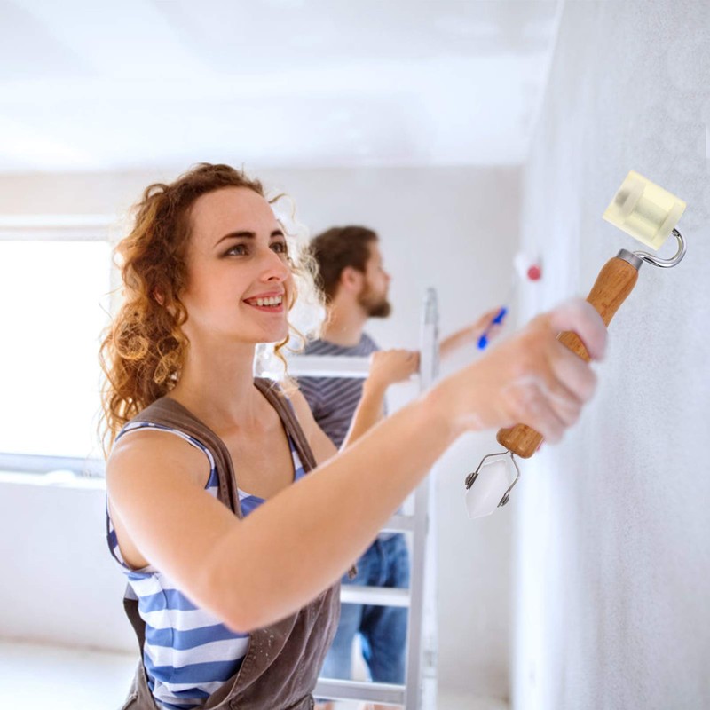 ORFOFE Roller Wheel Set Construction Tool PU Roller for Wallpaper