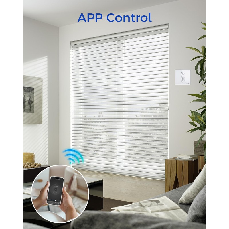 HEUXGIR Alexa Flush-Mounted Roller Shutter Switch, Smart Home Roller Shutter