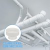 PATIKIL 10" to 6" Duct Reducer, PVC Pipe Increaser Adapter
