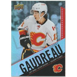 2015-16 Upper Deck Tim Hortons Hockey Johnny Gaudreau Flames Card #62 WN17