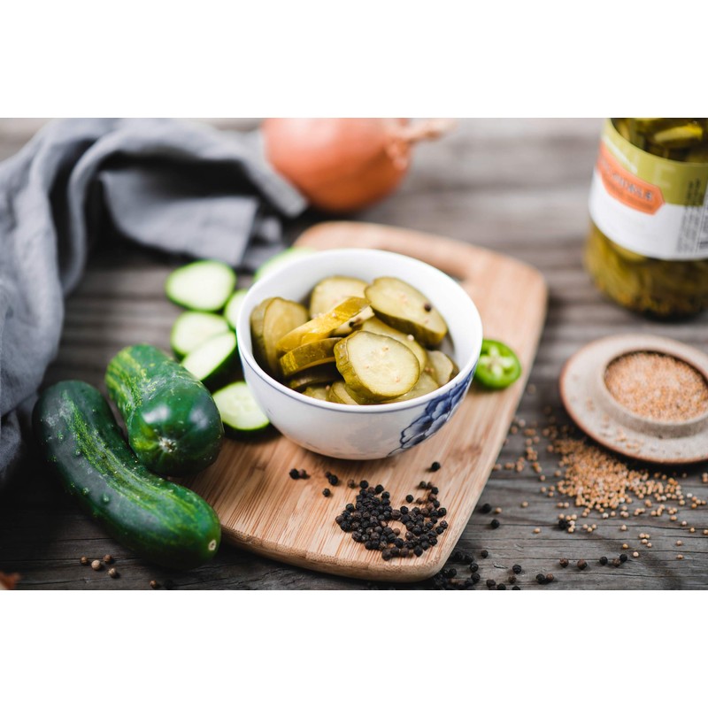 PACIFIC PICKLE WORKS Bread & Buddhas Sweet Pickle Chips, 24