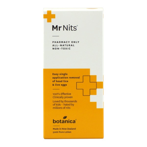 Botanica Mr Nits Headlice Treatment - 50ml with comb &amp; cap