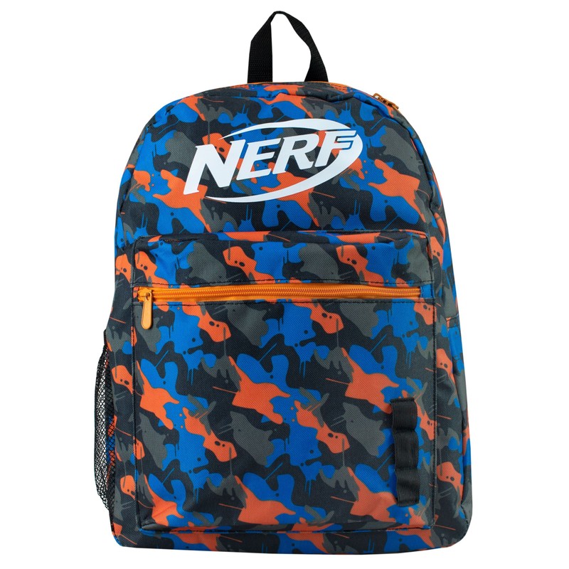 Nerf Backpack | Camouflage Rucksack | School Bag for Kids