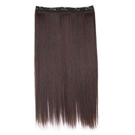 Prettyshop Clip-In Hair Extensions Straight 60 cm / 23.62 inches
