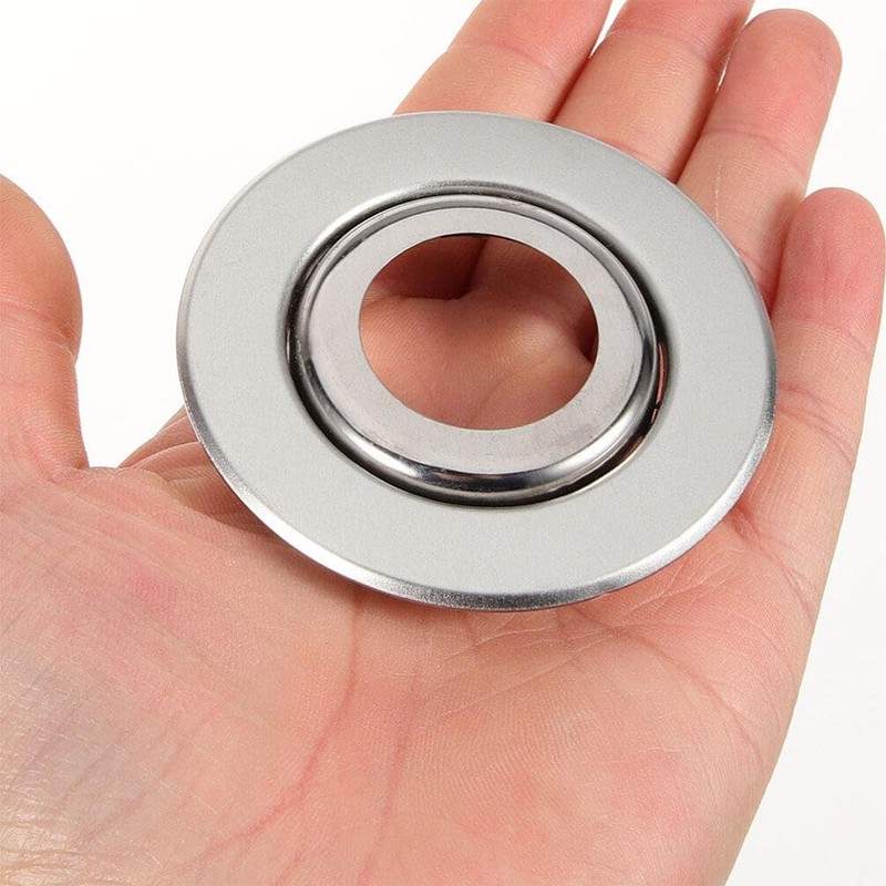 OUNONA Fire Sprinkler Head Escutcheon Plate, 20pcs Adjustment Range Recessed