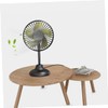 Alipis Mini Portable Car Fan Versatile Cooling for Cars and