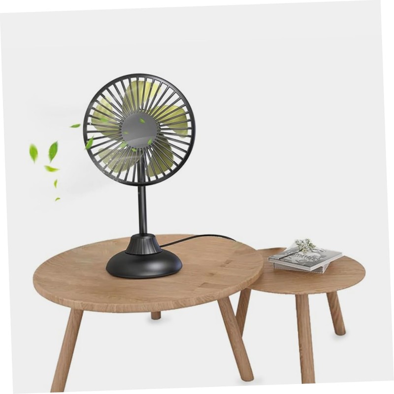 Alipis Mini Portable Car Fan Versatile Cooling for Cars and
