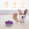 Slow Feeder Dog Bowls Insert, Bestalk Soft Silicone Slow Eating