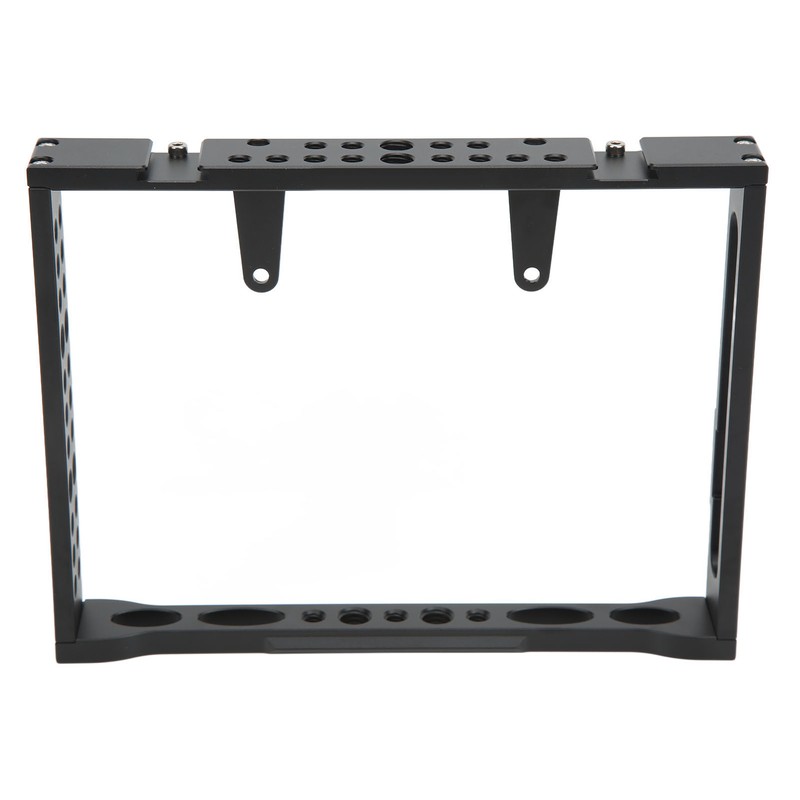 Monitor Cage Aluminum Alloy Multi 1/4 3/8 Holes Professional Camera