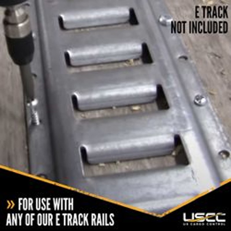 US Cargo Control E Track Fasteners, 3/4 Inch E Track
