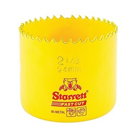 Starrett 63 FCH054 Core Drill (54 mm) Yellow